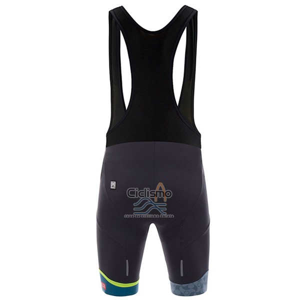 Granada Vuelta Espana Ropa Ciclismo Culotte Corto 2017 Hombre Mangas Cortas Azul